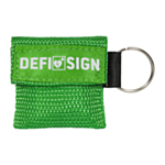 DefiSign Kiss of Life nyckelring med faceshield