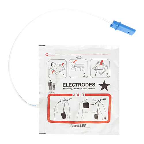Schiller FRED Easy elektroder för vuxna - 8739