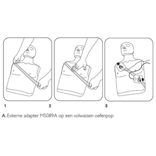 Philips Heartstart FRx Metalltejp (5 st) - 136