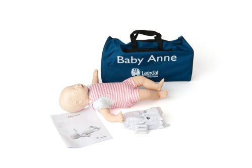 Baby Anne 1 st med väska (Ljushud) - 8792