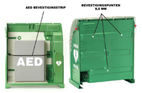 DefiSign/Aivia Skyddsskåp 100 för hjärtstartare  - 1660