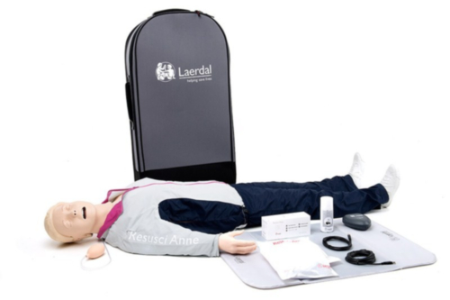 Resusci Anne QCPR AW helkropp i dragväska - 5517