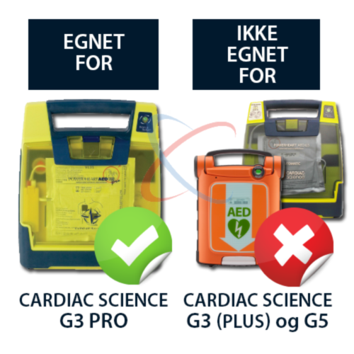 Cardiac Science  Powerheart G3 Pro Litiumbatteri - 9600