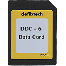 Defibtech medium data card (50-minutes, audio) - 5179