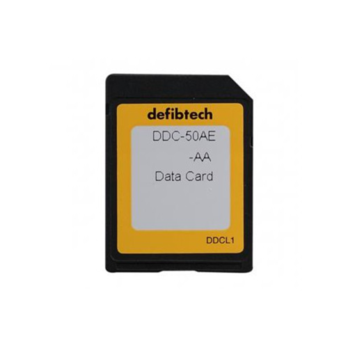 Defibtech medium data card (50-minutes, audio) - 10722
