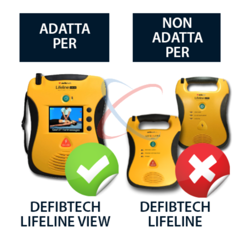 Defibtech Lifeline VIEW elektroder barn - 10565