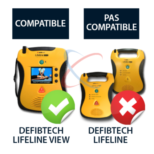 Defibtech Lifeline VIEW elektroder - 7155