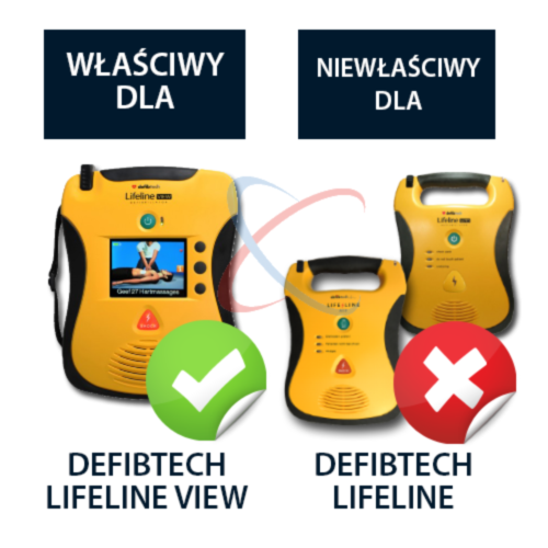 Defibtech Lifeline VIEW elektroder barn - 10110