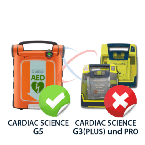 Cardiac Science Powerheart G5 elektroder för vuxna - 3146