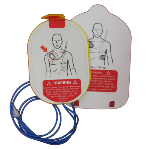 Philips Heartstart HS1 ersättningsplattor för övningselektroder  - 3762