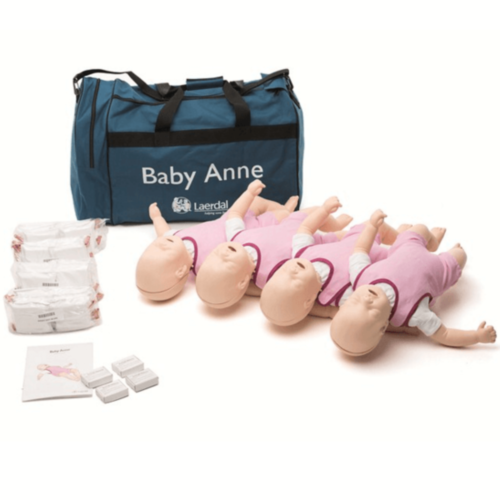 Baby Anne 4-pack (Ljus hud)