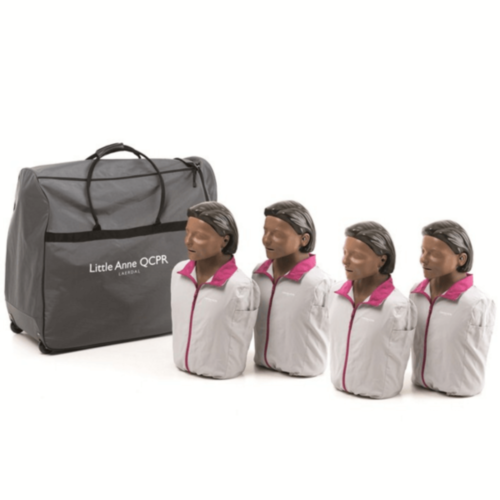 Laerdal Little Anne QCPR (mörk hud) - 4 pack - 5996