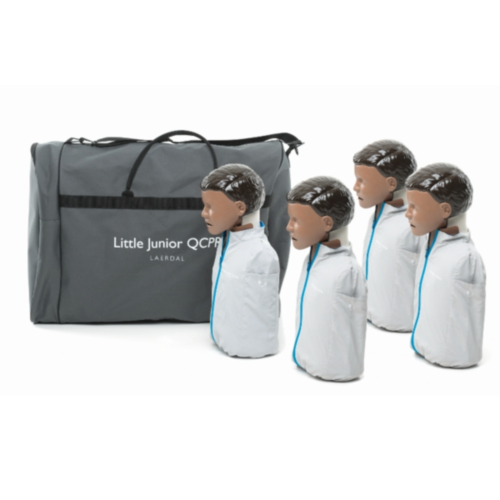 Laerdal Little Junior QCPR 4 pack (Mörk hud) - 1806