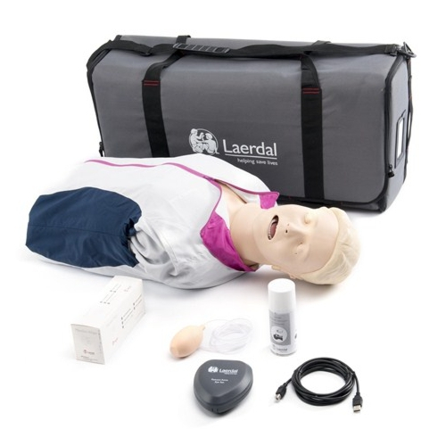 Resusci Anne QCPR halvkroppsdocka i bärväska - 416