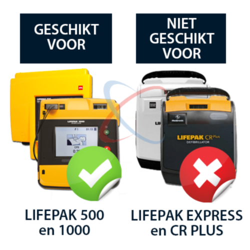 Physio-Control Quik Combo elektroder vuxna - 73