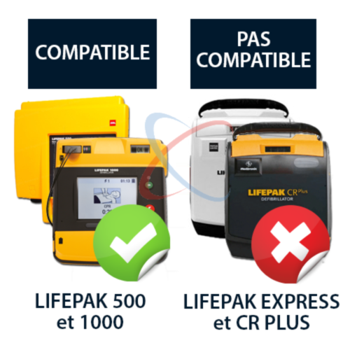 Physio-Control Quik Combo elektroder vuxna - 8833
