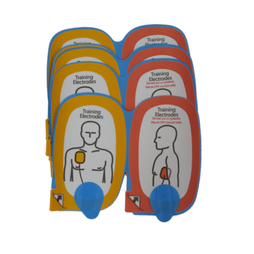 Physio-Control CR Plus ersättningsplattor till övningselektroder (5 par) - 3747