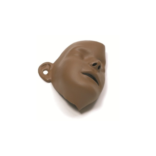Laerdal Little Junior/ Resusci Junior Ansikten Mörk Hud (6 st.) - 3856