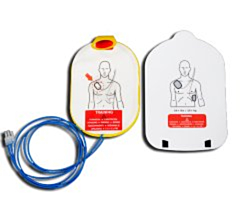 Philips Heartstart HS1 ersättningsplattor för övningselektroder  - 5604