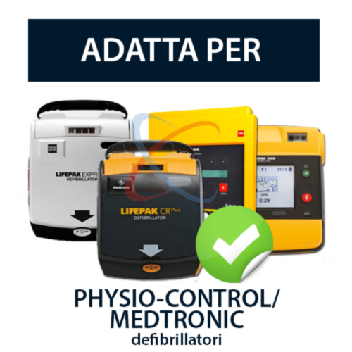 Physio-Control Quik Combo elektroder vuxna - 10587
