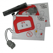 Physio-Control Paket med CHARGE-PAK batteri och 2 par QUIK-PAK elektrodpar - 7295