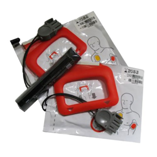 Physio-Control Paket med CHARGE-PAK batteri och 2 par QUIK-PAK elektrodpar - 7861