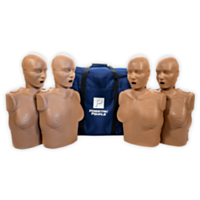 Prestan Professional kvinnlig HLR-träningstorso 4-pack (mörk)   