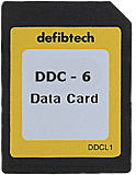 Defibtech medium data card (50-minutes, audio)